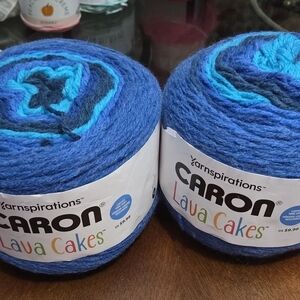 Caron Lava Cakes Yarn - Scuba Splash
